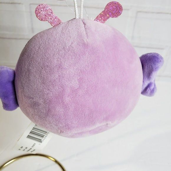 Squishmallows 2020 Purple Brenda Butterfly Plush Clip On 3" Stuffed Toy Keychain - Picture 6 of 9